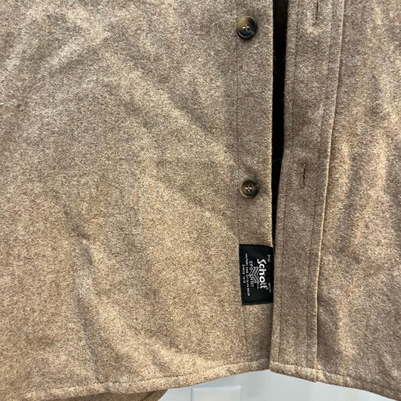 Schott Tan Lightweight Shirt Jacket - Picture 4 of 7